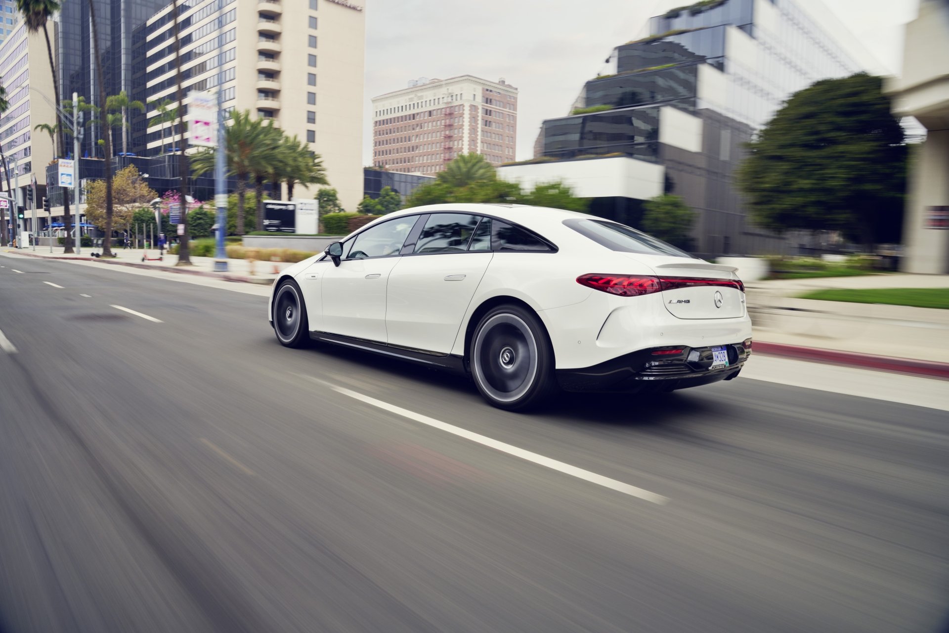 Download Electric Car Mercedes-AMG EQS 53 4MATIC Vehicle Mercedes-AMG E 53 4k Ultra HD Wallpaper