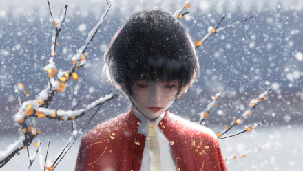 snow winter Jade (GhostBlade) Comic GhostBlade HD Desktop Wallpaper | Background Image