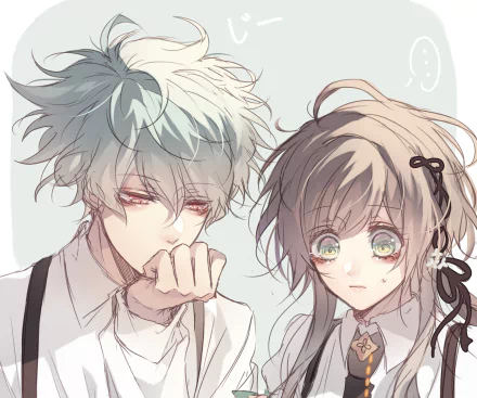 Sasazuka Takeru Hoshino Ichika video game Collar x Malice HD Desktop Wallpaper | Background Image