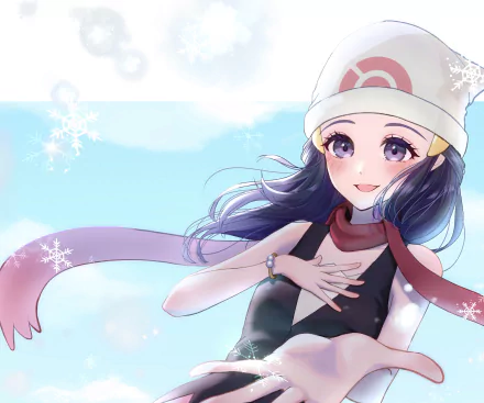 Dawn (Pokémon) Anime Pokemon HD Desktop Wallpaper | Background Image