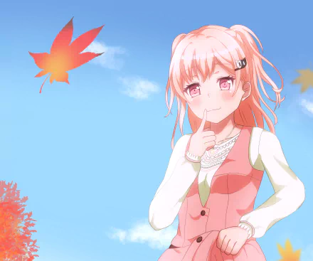 Chisato Shirasagi Anime BanG Dream! Girls Band Party! HD Desktop Wallpaper | Background Image