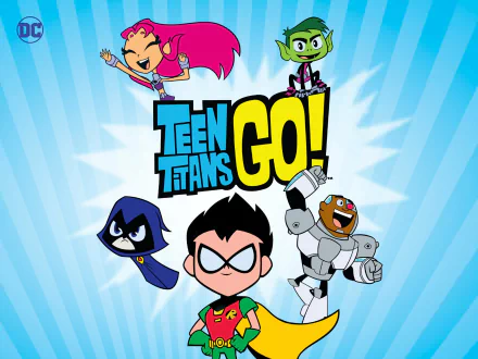 Garfield Logan Starfire (DC Comics) Beast Boy Cyborg (DC Comics) Raven (DC Comics) Dick Grayson Robin (DC Comics) TV Show Teen Titans Go! HD Desktop Wallpaper | Background Image