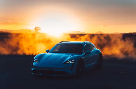 Porsche Taycan Turbo Cross Turismo vehicle Porsche Taycan Turbo HD Desktop Wallpaper | Background Image