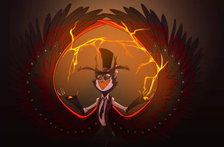 Husk (Hazbin Hotel) TV Show Hazbin Hotel HD Desktop Wallpaper | Background Image