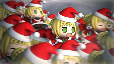 Anime Padoru HD Desktop Wallpaper | Background Image