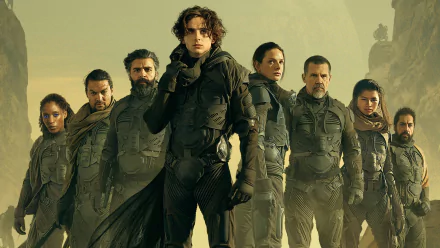Oscar Isaac Rebecca Ferguson Josh Brolin Sharon Duncan-Brewster Jason Momoa Zendaya Javier Bardem Timothée Chalamet movie Dune (2021) HD Desktop Wallpaper | Background Image