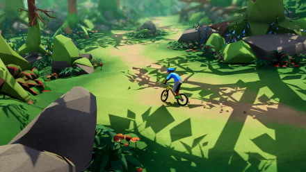 video game Lonely Mountains: Downhill HD Desktop Wallpaper | Background Image