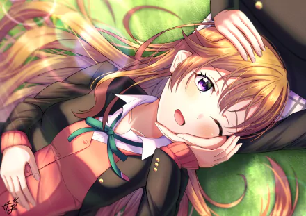 Kanata Konoe Anime Love Live! Nijigasaki High School Idol Club HD Desktop Wallpaper | Background Image