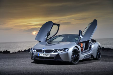electric car vehicle BMW i8 HD Desktop Wallpaper | Background Image