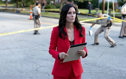Gale Weathers Courteney Cox movie Scream (2022) HD Desktop Wallpaper | Background Image
