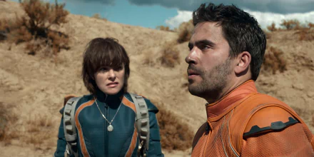 Ignacio Serricchio Don West Parker Posey Dr. Zachary Smith TV Show Lost In Space HD Desktop Wallpaper | Background Image