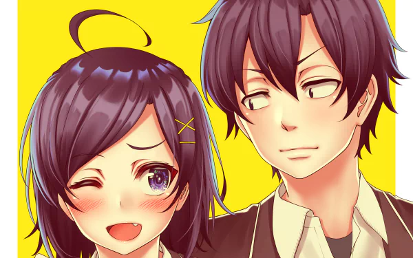 Komachi Hikigaya Hachiman Hikigaya Anime My Teen Romantic Comedy SNAFU HD Desktop Wallpaper | Background Image