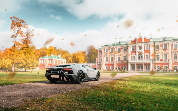 supercar vehicle Lamborghini Aventador LP 780-4 Ultimae HD Desktop Wallpaper | Background Image