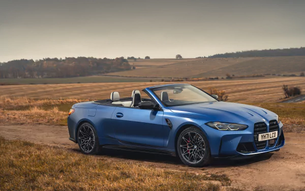 cabriolet BMW M4 Competition M xDrive Cabrio vehicle BMW M4 Competition HD Desktop Wallpaper | Background Image