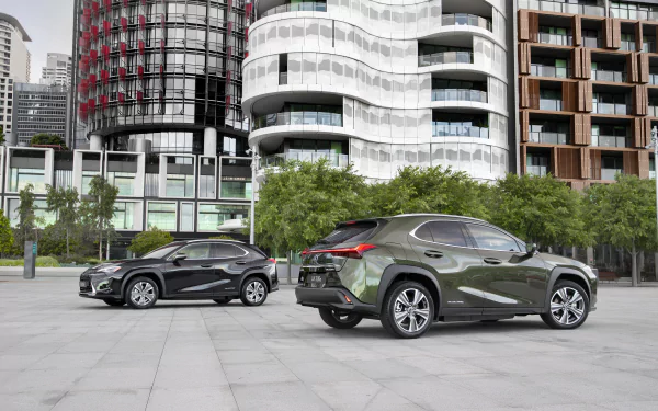 SUV vehicle Lexus UX 300e HD Desktop Wallpaper | Background Image