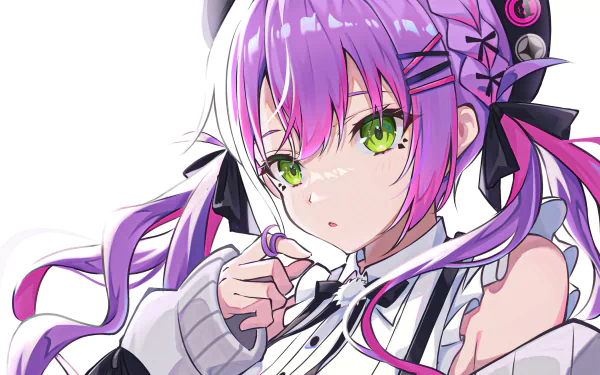 hololive Tokoyami Towa Anime Virtual Youtuber HD Desktop Wallpaper | Background Image