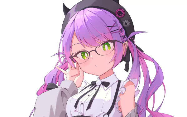 hololive Tokoyami Towa Anime Virtual Youtuber HD Desktop Wallpaper | Background Image