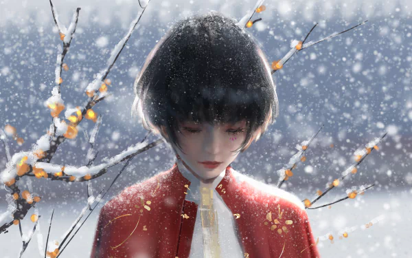 snow winter Jade (GhostBlade) Comic GhostBlade HD Desktop Wallpaper | Background Image