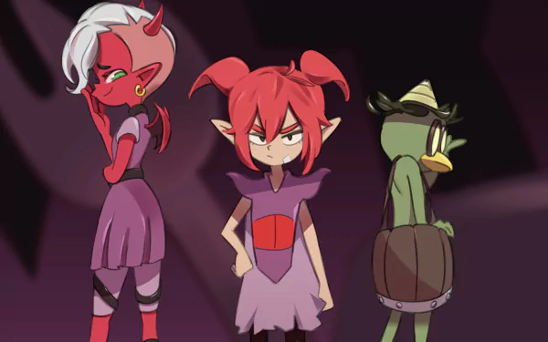 video game Demon Turf HD Desktop Wallpaper | Background Image