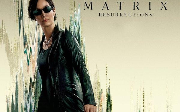 Movie The Matrix Resurrections Carrie-Anne Moss Trinity HD Wallpaper | Background Image