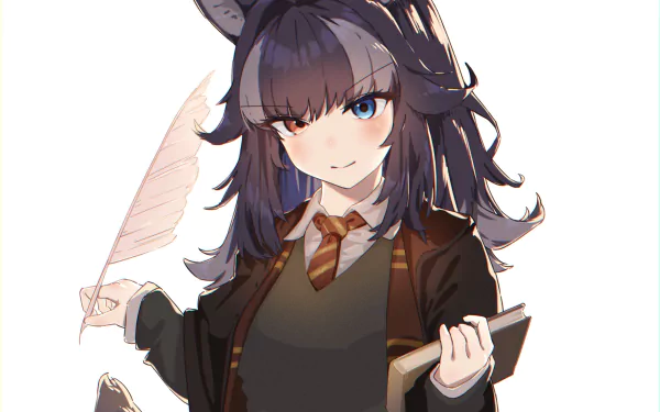 heterochromia Grey Wolf (Kemono Friends) Anime Kemono Friends HD Desktop Wallpaper | Background Image