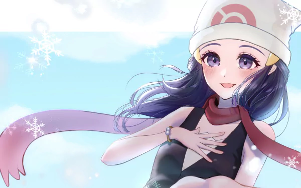 Dawn (Pokémon) Anime Pokémon HD Desktop Wallpaper | Background Image