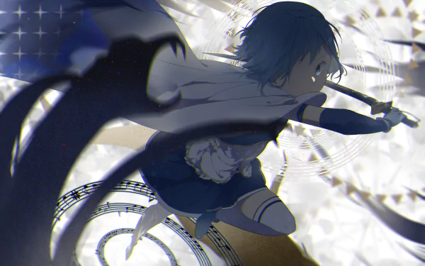 Sayaka Miki Anime Puella Magi Madoka Magica HD Desktop Wallpaper | Background Image