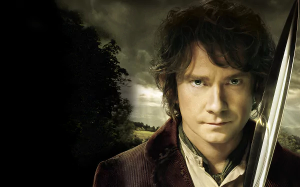 Bilbo Baggins Martin Freeman movie The Hobbit: An Unexpected Journey HD Desktop Wallpaper | Background Image