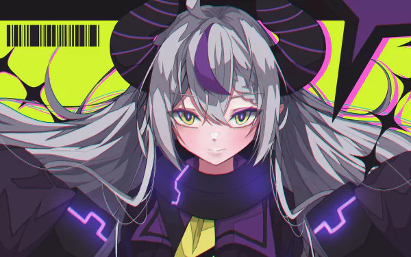 La+ Darknesss (Virtual Youtuber) hololive Anime Virtual Youtuber HD Desktop Wallpaper | Background Image