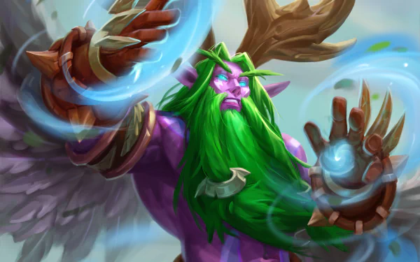  Malfurion with its nature powers