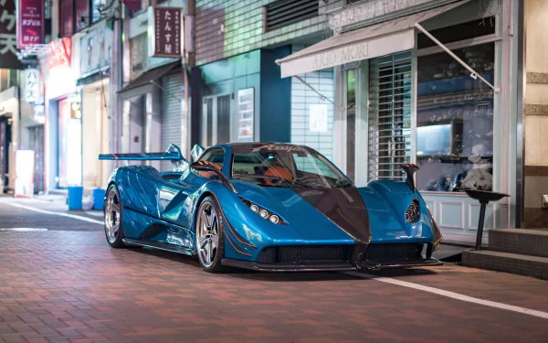 supercar vehicle Pagani Zonda HD Desktop Wallpaper | Background Image