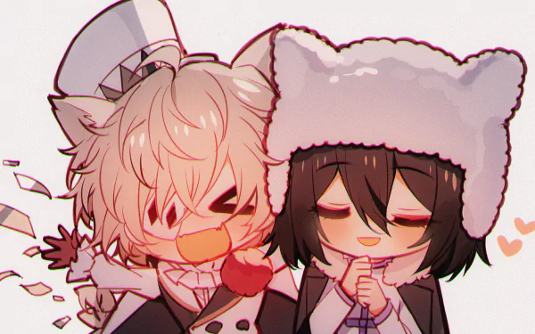 Nikolai Gogol Fyodor Dostoyevsky Anime Bungou Stray Dogs HD Desktop Wallpaper | Background Image