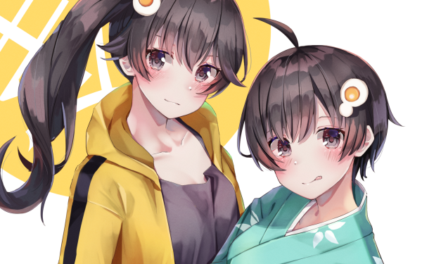 Fire Sisters Karen Araragi And Tsukihi Araragi By Darkprinceah Hd Wallpaper Background Image 19x1080