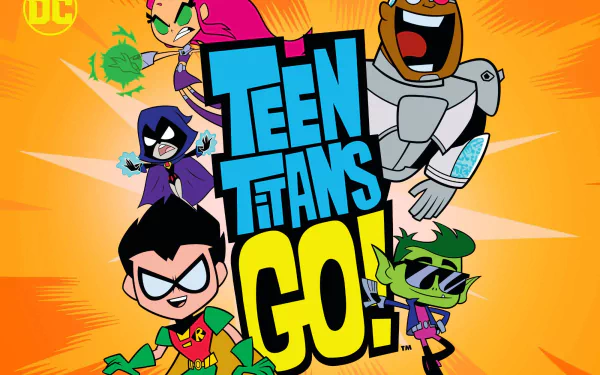 Starfire (DC Comics) Cyborg (DC Comics) Raven (DC Comics) Garfield Logan Beast Boy Dick Grayson Robin (DC Comics) TV Show Teen Titans Go! HD Desktop Wallpaper | Background Image