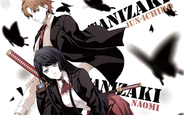 Naomi Tanizaki Jun'ichirō Tanizaki Anime Bungou Stray Dogs HD Desktop Wallpaper | Background Image