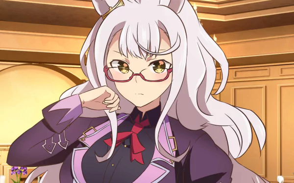 Biwa Hayahide Anime Uma Musume: Pretty Derby HD Desktop Wallpaper | Background Image