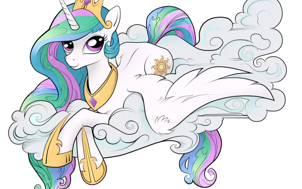 Princess Celestia Comic My Little Pony: Friendship Is Magic HD Desktop Wallpaper | Background Image