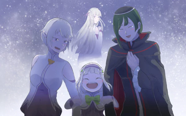 Fortuna (Re:Zero) Petelgeuse Romanée-Conti Emilia (Re:ZERO) Anime Re:Zero - Starting Life in Another World HD Desktop Wallpaper | Background Image