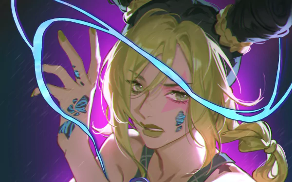 Stone Ocean (Jojo's Bizarre Adventure) Jolyne Cujoh Anime Jojo's Bizarre Adventure HD Desktop Wallpaper | Background Image