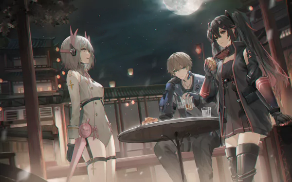 Lee (Punishing: Gray Raven) Liv (Punishing: Gray Raven) Lucia (Punishing: Gray Raven) video game Punishing: Gray Raven HD Desktop Wallpaper | Background Image