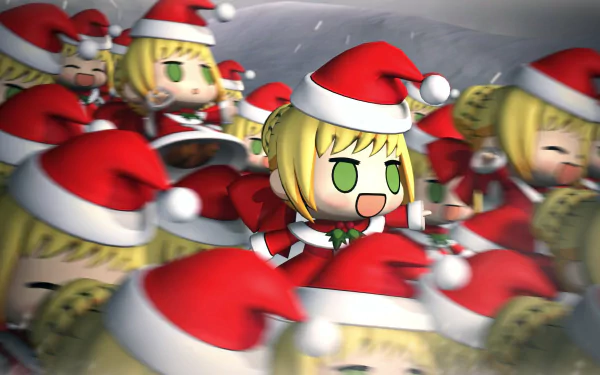 Anime Padoru HD Desktop Wallpaper | Background Image