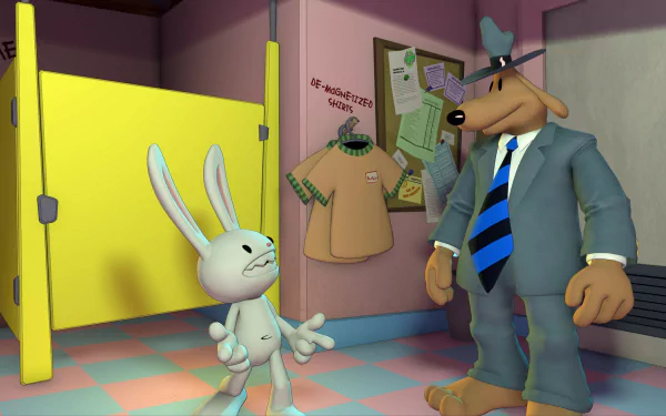 video game Sam & Max Beyond Time and Space HD Desktop Wallpaper | Background Image