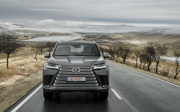 SUV vehicle Lexus LX 600 HD Desktop Wallpaper | Background Image