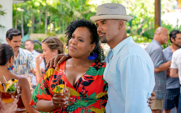 Natasha Rothwell Shemar Moore movie Sonic The Hedgehog 2 HD Desktop Wallpaper | Background Image