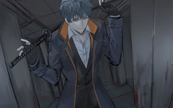 Saitou Hajime Anime Fate/Grand Order HD Desktop Wallpaper | Background Image