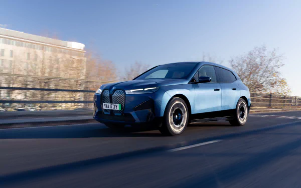 SUV vehicle BMW iX xDrive40 Sport HD Desktop Wallpaper | Background Image