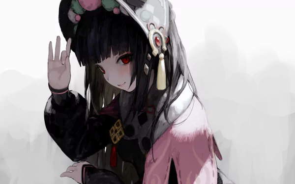 Yun Jin from Genshin Impact depicted in a high-resolution 4K Ultra HD digital artwork, featured as a PC desktop wallpaper and background.