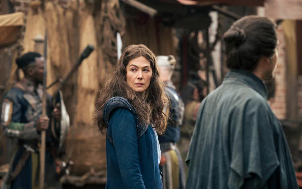 Moiraine Damodred Rosamund Pike TV Show The Wheel of Time HD Desktop Wallpaper | Background Image