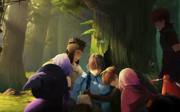 Moguzo (Grimgar Of Fantasy And Ash) Manato (Grimgar Of Fantasy And Ash) Shihoru (Grimgar of Fantasy and Ash) Ranta (Grimgar Of Fantasy And Ash) Yume (Grimgar of Fantasy and Ash) Haruhiro (Grimgar Of Fantasy And Ash) Anime Grimgar Of Fantasy And Ash HD Desktop Wallpaper | Background Image