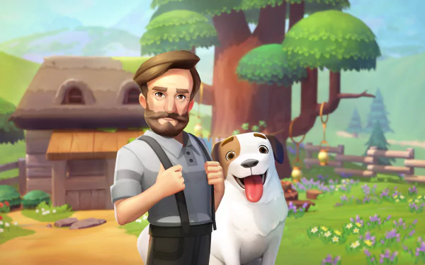 video game Big Farm: Story HD Desktop Wallpaper | Background Image